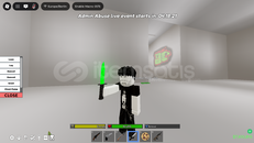 DA HOOD EMERALD KNIFE