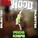 Da hood Frog Knife