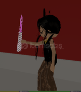 da hood knife pink satılıktır