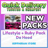 Da Hood Lifestyle + Ruby Pack