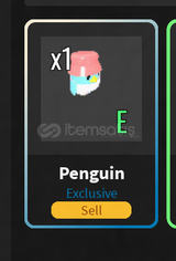 Da Hood Penguin Flame