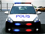 Polis sirenli Türk polis Opel Corsa 300hp