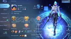 ✨Hero 123 | 187 Skin Amblem Max Mükemmel Hesap ✨ ✨Hero 123 | 187 Skin Amblem Max Mükemmel Hesap ✨