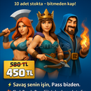 DAHA UCUZZ PASS ROYALE
