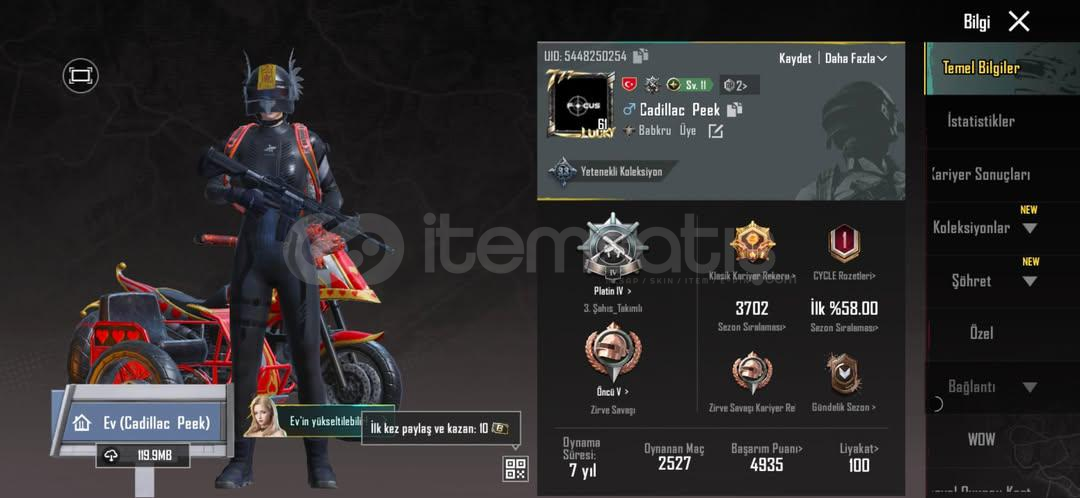 Dalgiclı medyumlu hesap