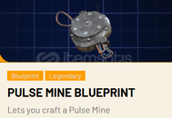 Darbeli Mayın Taslağı Blueprint