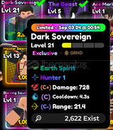 Dark Sovereign Satılır