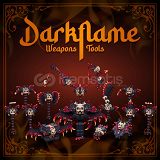 Darkflame Animated Weapons & Tools Set