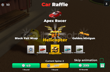 a dusty trip / Car Raffle 