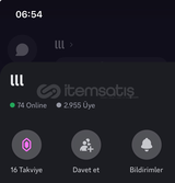 Sunucu 3K Üye