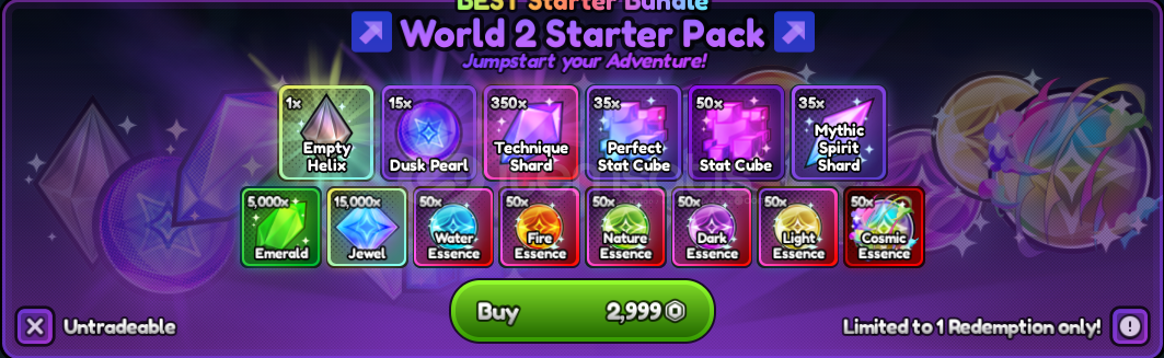 ⭐Anime Last Stand World 2 Starter Pack⭐ ⭐Anime Last Stand World 2 Starter Pack⭐