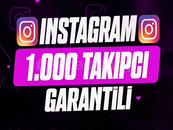 ⭐[30 GÜN GARANTİLİ] 1000 Takipçi⭐