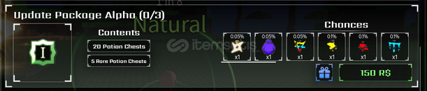 ⭐Sol's RNG Update Package Alpha⭐