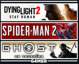 Spider-Man 2 + Dying Light 2 +Ghost of Tsushima