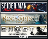 Hogwarts Legacy + Miles+ Ghost of Tsushima