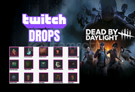 Dead by Daylight Twitch Drops | 12 Items