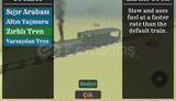 dead rails istediğiniz tren veya meslek