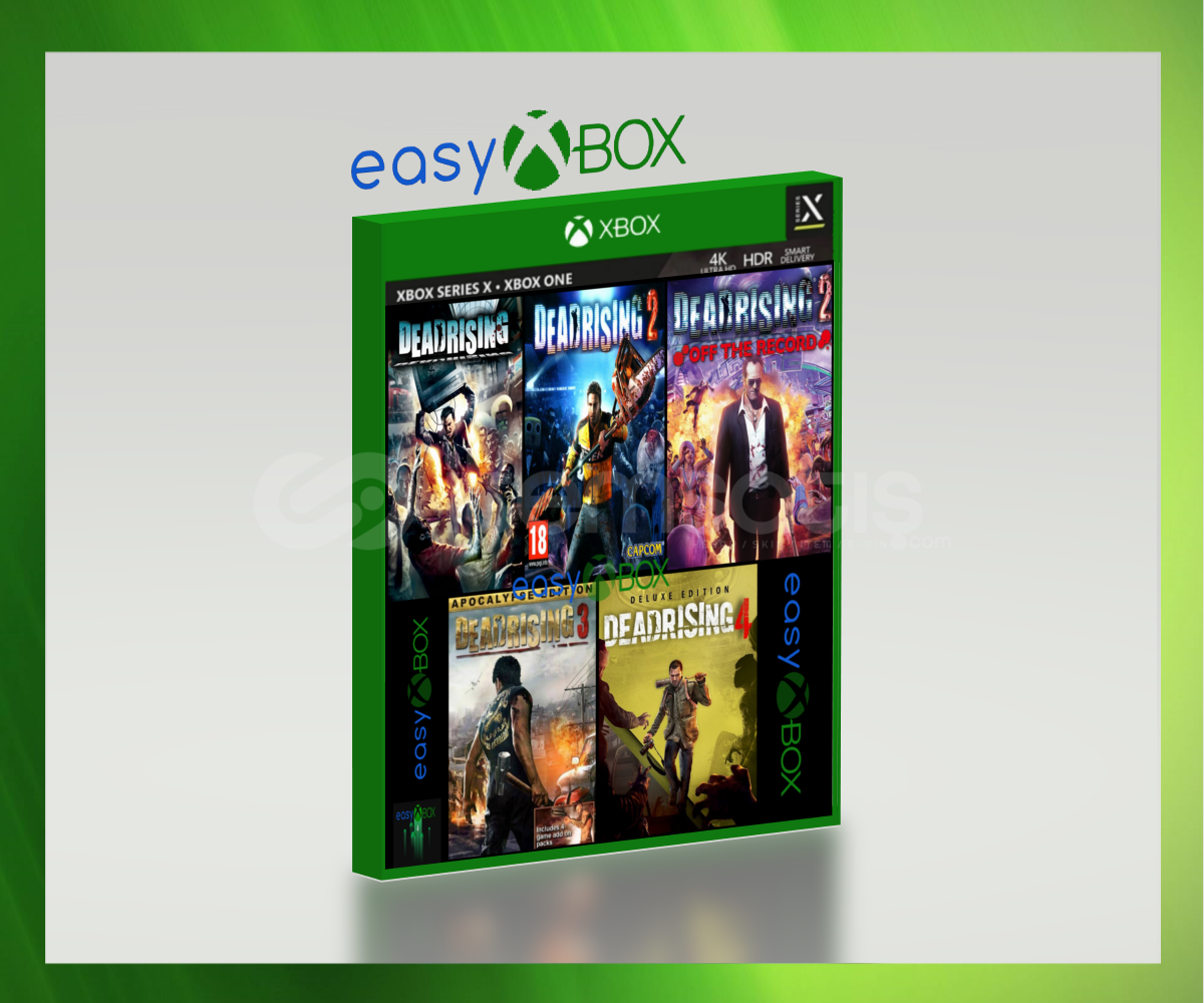 Dead Rising Tüm Serisi/Serinin 5 Oyunu 1 Arada Dead Rising Tüm Serisi/Serinin 5 Oyunu 1 Arada