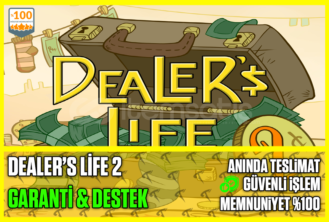 ⭐️☘️Dealer's Life 2❤️Garanti & Sorunsuz❤️ ⭐️☘️Dealer's Life 2❤️Garanti & Sorunsuz❤️
