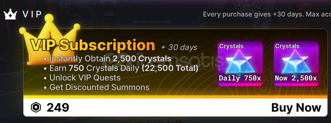 Death Ball 1 Aylık VIP Death Ball 1 Aylık VIP