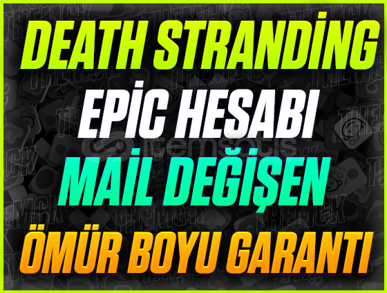 Death Stranding + Mail Değişen (İLK MAİLLİ) Death Stranding + Mail Değişen (İLK MAİLLİ)