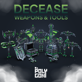 ⭐Decease Animated Weapons & Tools Set⭐