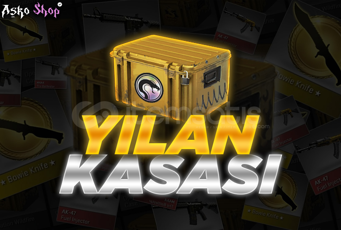 ⭐DEĞERLENECEK⭐ - 1 ADET Yılan Kasası ⭐DEĞERLENECEK⭐ - 1 ADET Yılan Kasası