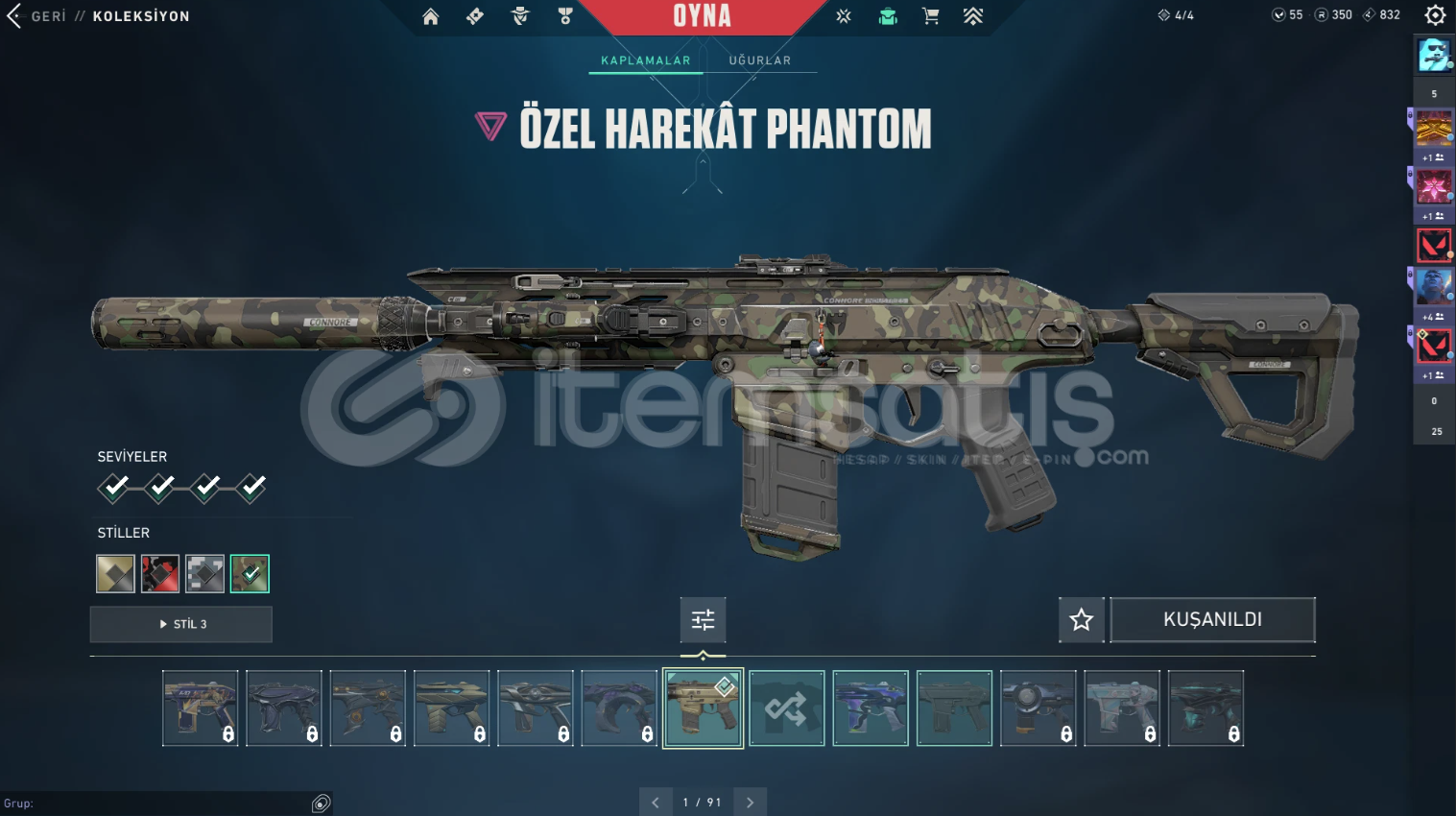 Delipop Vandal Özel Harekat Phantom +1 BP Delipop Vandal Özel Harekat Phantom +1 BP