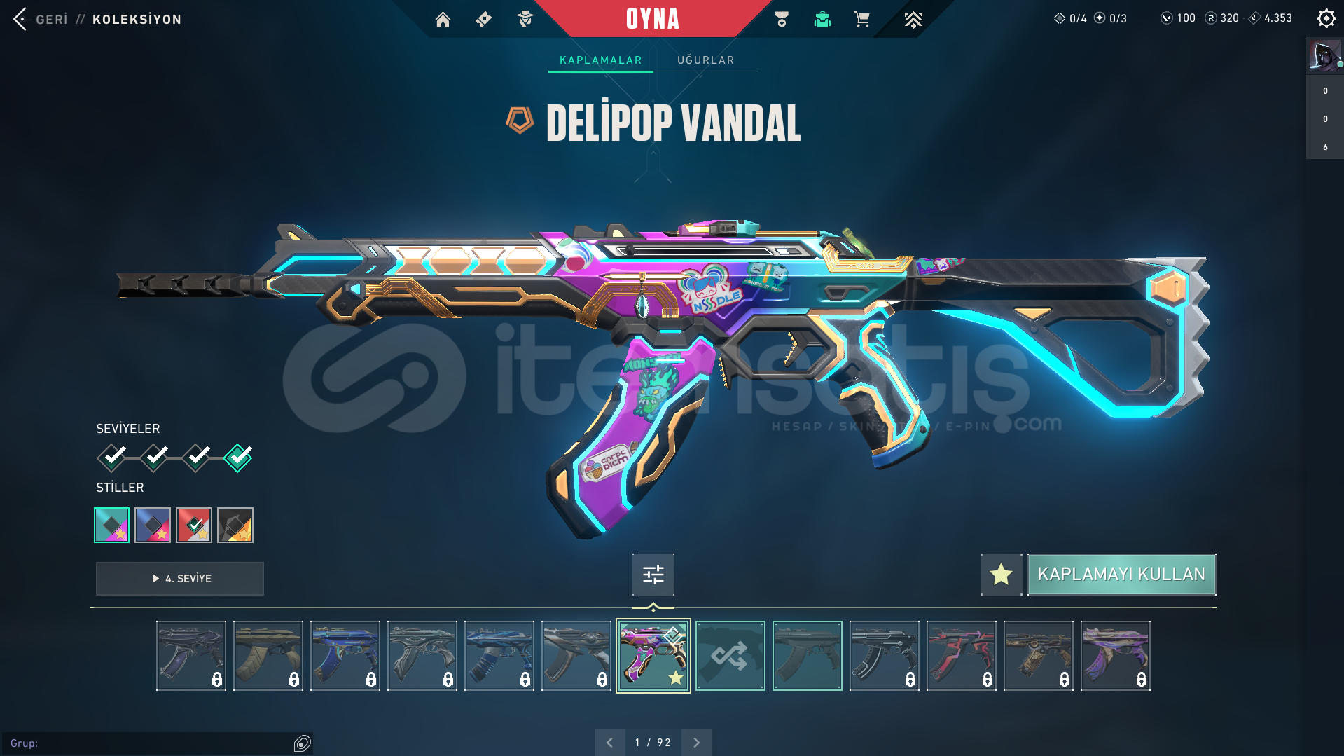 delipop vandallı hesap TR delipop vandallı hesap TR