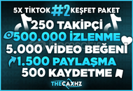 ⭐ Delüks Keşfet Paketi ⭐