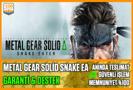 ⭐️☘️DELUXE METAL GEAR SOLID Δ: SNAKE EATER❤️