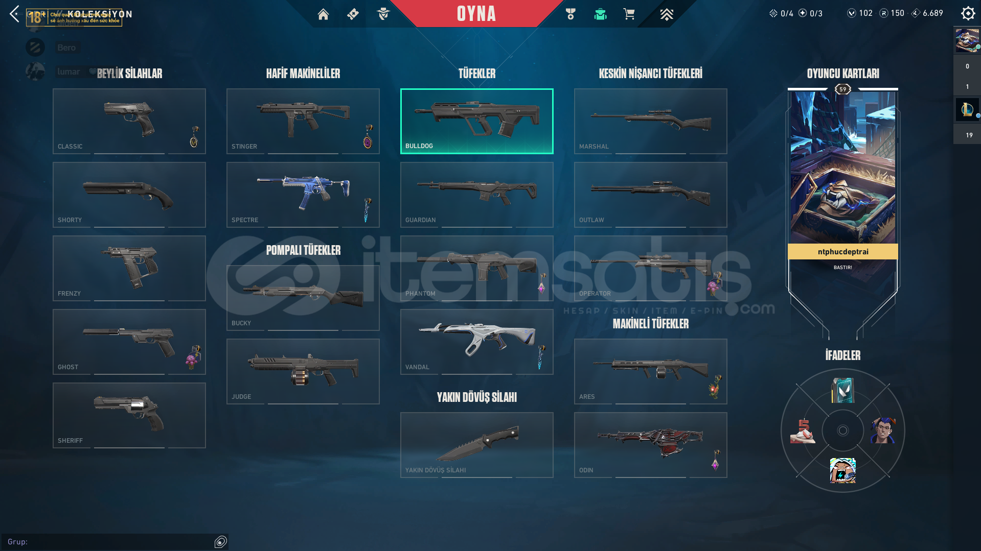 ⭐DEMİR 1 +İYON VANDAL +YAĞMACI ODİN⭐ ⭐DEMİR 1 +İYON VANDAL +YAĞMACI ODİN⭐