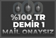 Demir 1 - TR - Mail Onaysız - Oto Teslim