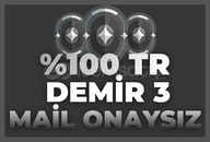 Demir 3 - TR - Mail Onaysız - Oto Teslim