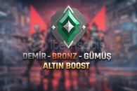 DEMİR-BRONZ-SILVER-GOLD Hesap Boost