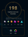demir lol hesabı 198 skin 465 seviye