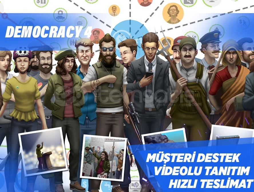 ✅ Democracy 4  ✅ Democracy 4