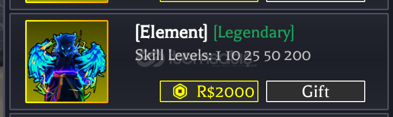 Demon Blade Demon: Element Demon Blade Demon: Element