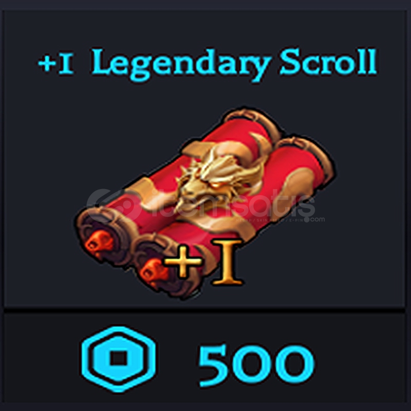 Demon Blade Permanent +1 Legendary Scroll Demon Blade Permanent +1 Legendary Scroll