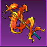 Demon Blade Permanent Flame