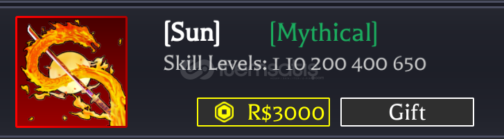 Demon Blade Sun  Demon Blade Sun