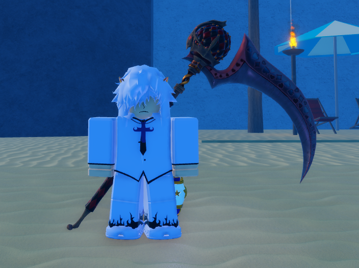 Roblox - GPO, Grand Piece Online] Demon Jester's Scythe