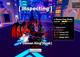 Demon king EVO Bullseye 65LVL AD