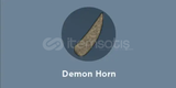 Demonfall 150x demon horn 