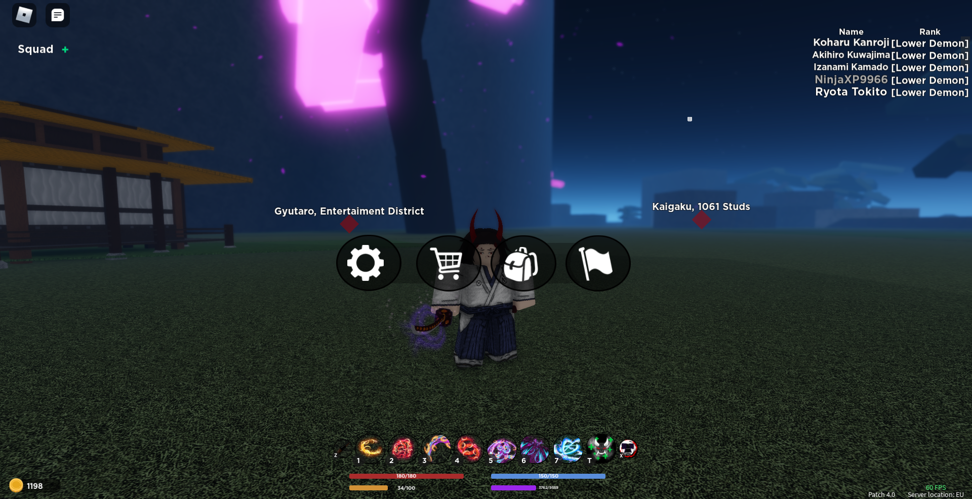 The Fastest Way To Level Up In Demonfall Roblox From Prestige 1 to