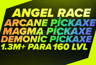 ⭐Demonic-Arcane-Magma Pickaxe+1.3M Para+160LVL