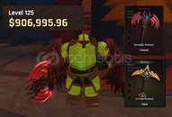 Demonic ve Arcane Pickaxe+Demon Race+900K Para Demonic ve Arcane Pickaxe+Demon Race+900K Para