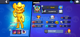 Brawl Stars 29K kupa hesap (Açıklamayı okuyun)