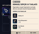 Dengeli Dipçik 3 Taslağı