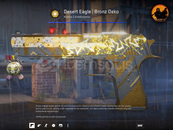 ⚡Desert Eagle | Bronz Deko 5x Sticker 1x Süs